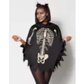 Adult Skeleton Poncho at Spirit Halloween