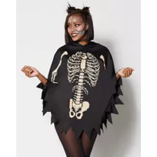 Adult Skeleton Poncho at Spirit Halloween