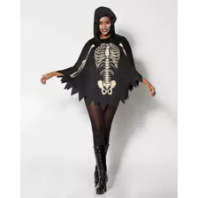 Adult Skeleton Poncho at Spirit Halloween