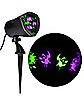 Whirl-A-Motion LED Purple and Green Witch Projection Spot Light