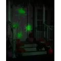 Whirl-A-Motion LED Green Spiders Projection Spot Light at Spirit Halloween