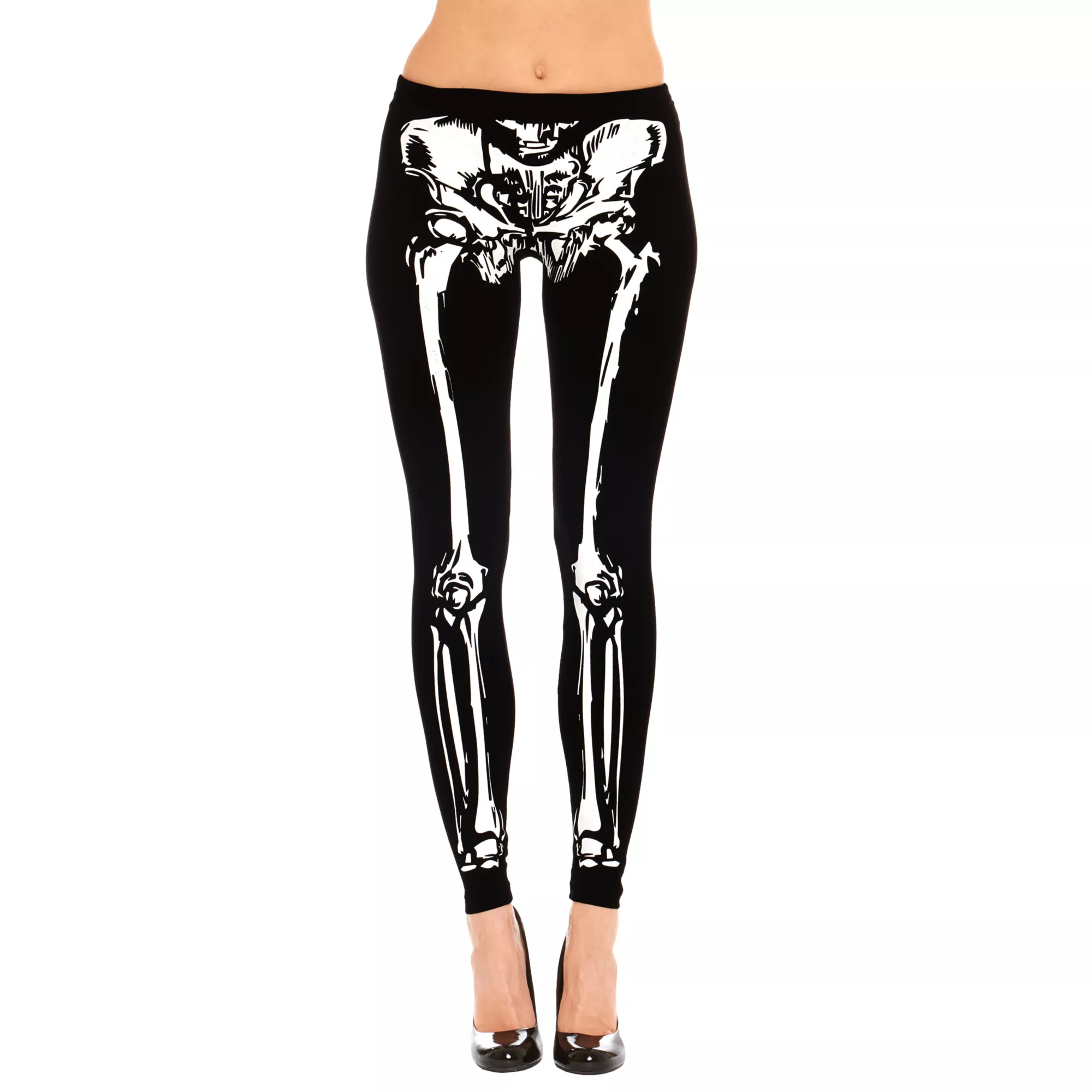 Skeleton Leggings at Spencer's