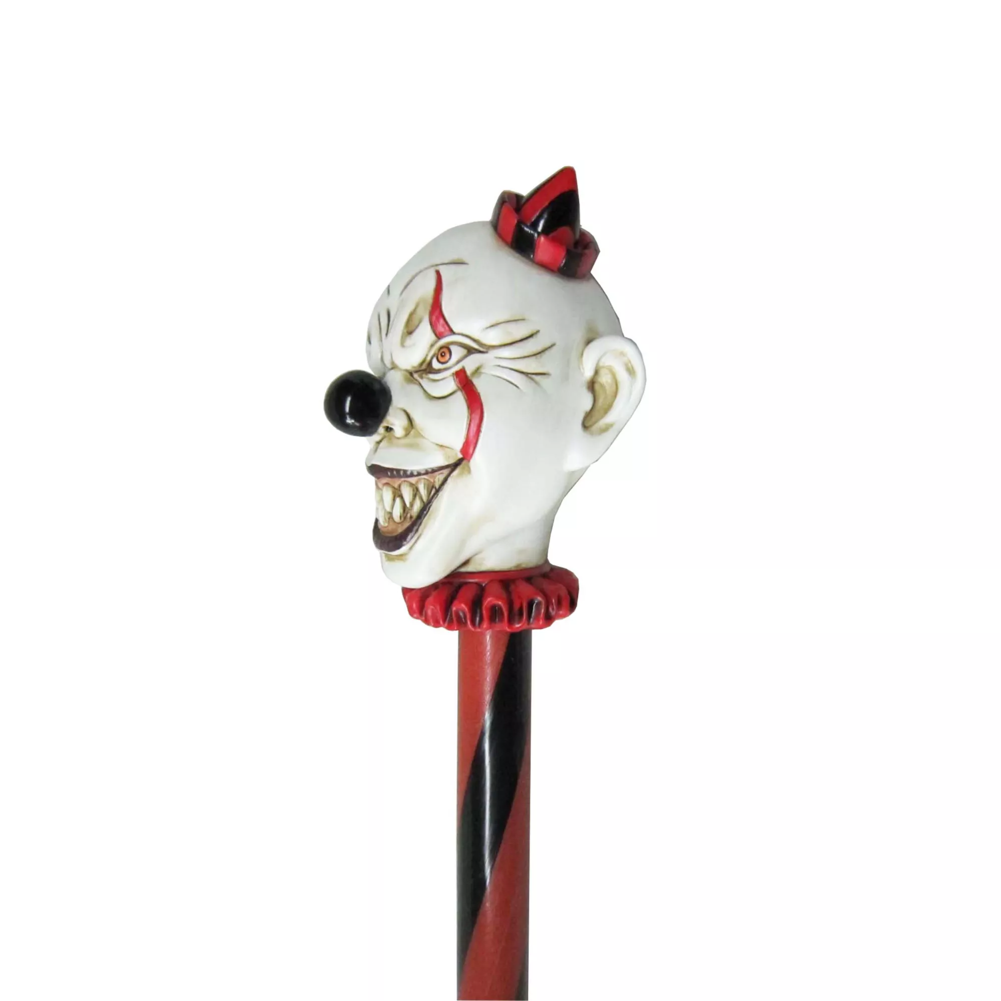 Scary Clown Staff at Spirit Halloween