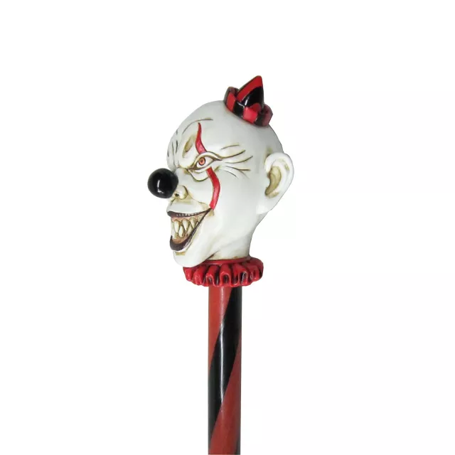 Scary Clown Staff at Spirit Halloween