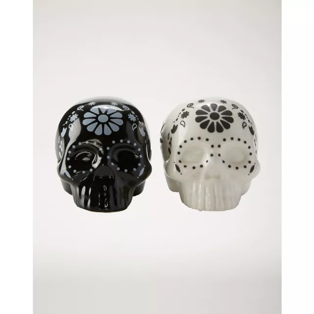 Sugar Skull Salt and Pepper Shakers at Spirit Halloween