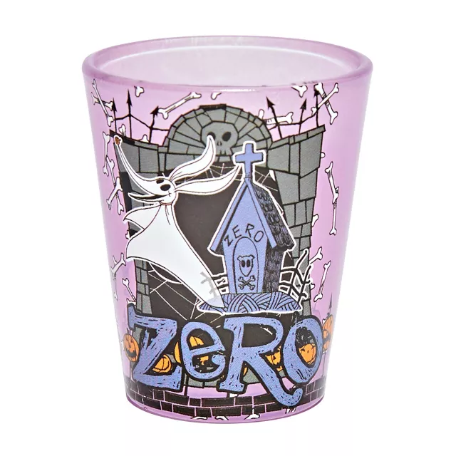 Jack Skellington Mini Glass 4 Pack - Nightmare Before Christmas at Spencer's