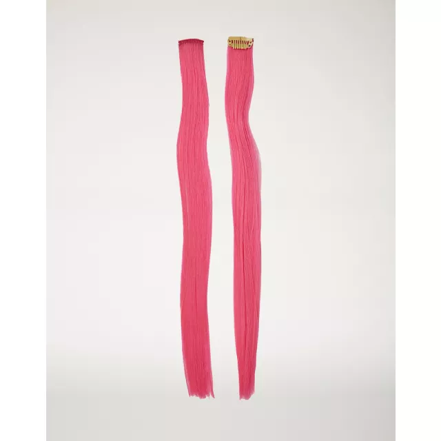 Pink Hair Extensions at Spirit Halloween