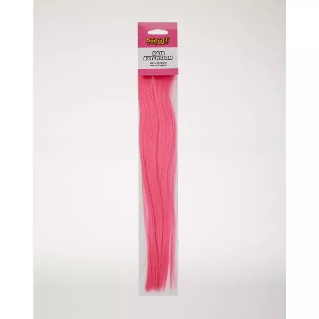 Pink Hair Extensions at Spirit Halloween