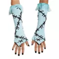 Sally Stitched Gloves - The Nightmare Before Christmas at Spirit Halloween