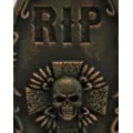 2 Ft RIP Skull Tombstone at Spirit Halloween