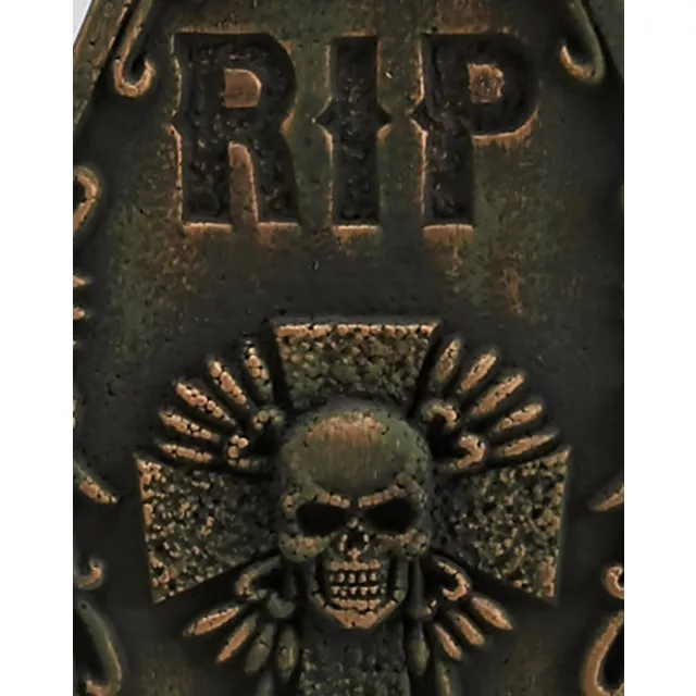 2 Ft RIP Skull Tombstone at Spirit Halloween