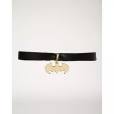 Goldtone Batman Choker - DC Comics at Spencer's