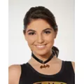 Goldtone Batman Choker - DC Comics at Spencer's
