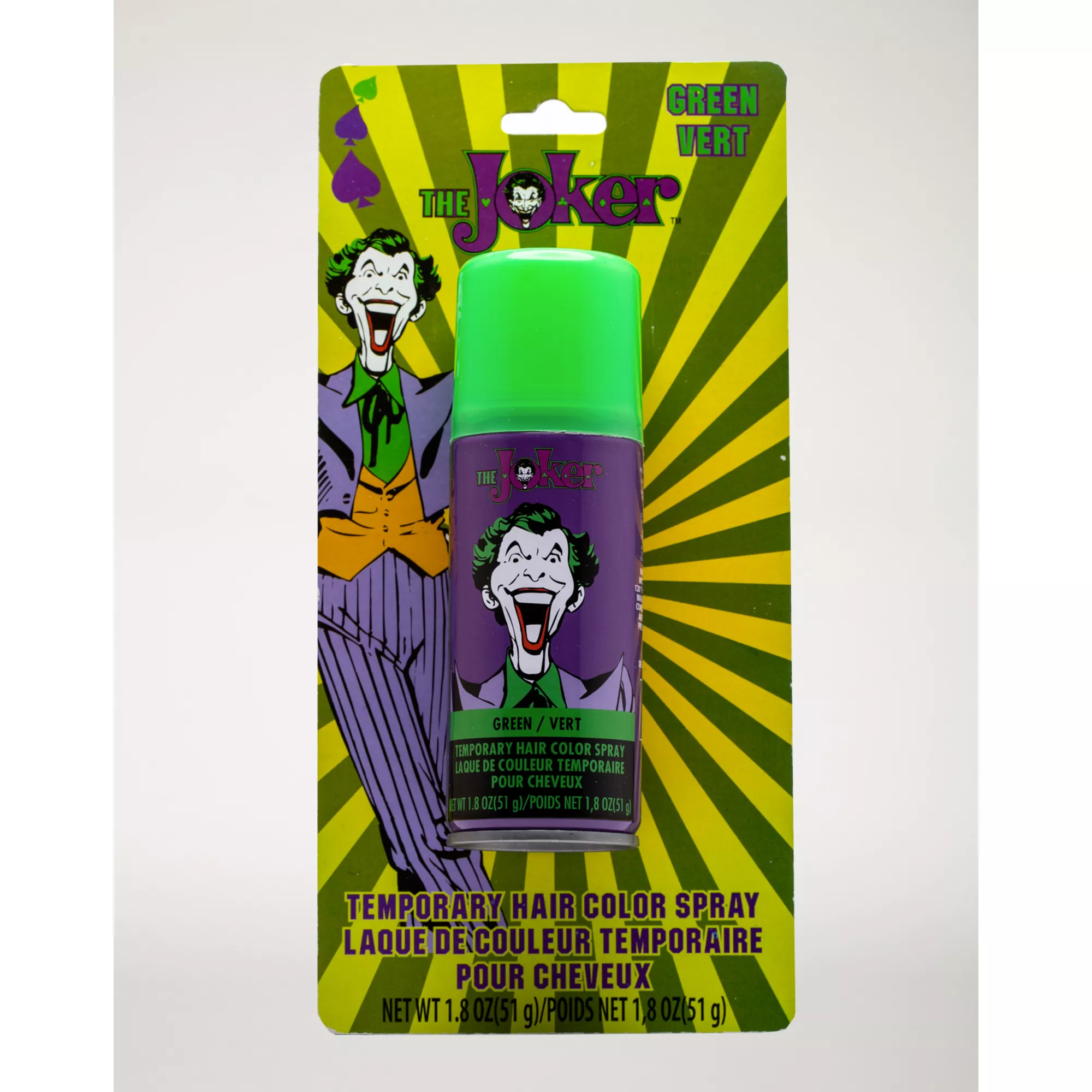 Classic Joker Hairspray - DC Comics at Spirit Halloween