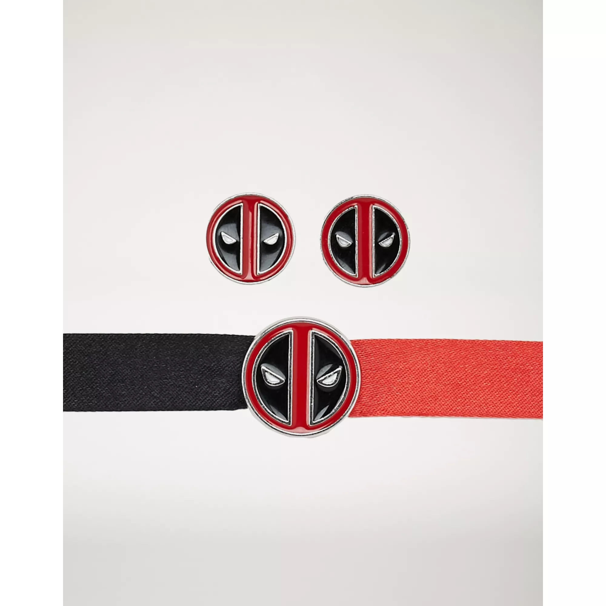 Deadpool Earring and Choker Set - Marvel at Spirit Halloween