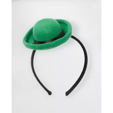 Green Bowler Mini Hat Fascinator at Spencer's