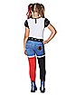 Kids Harley Quinn Costume - DC Girls
