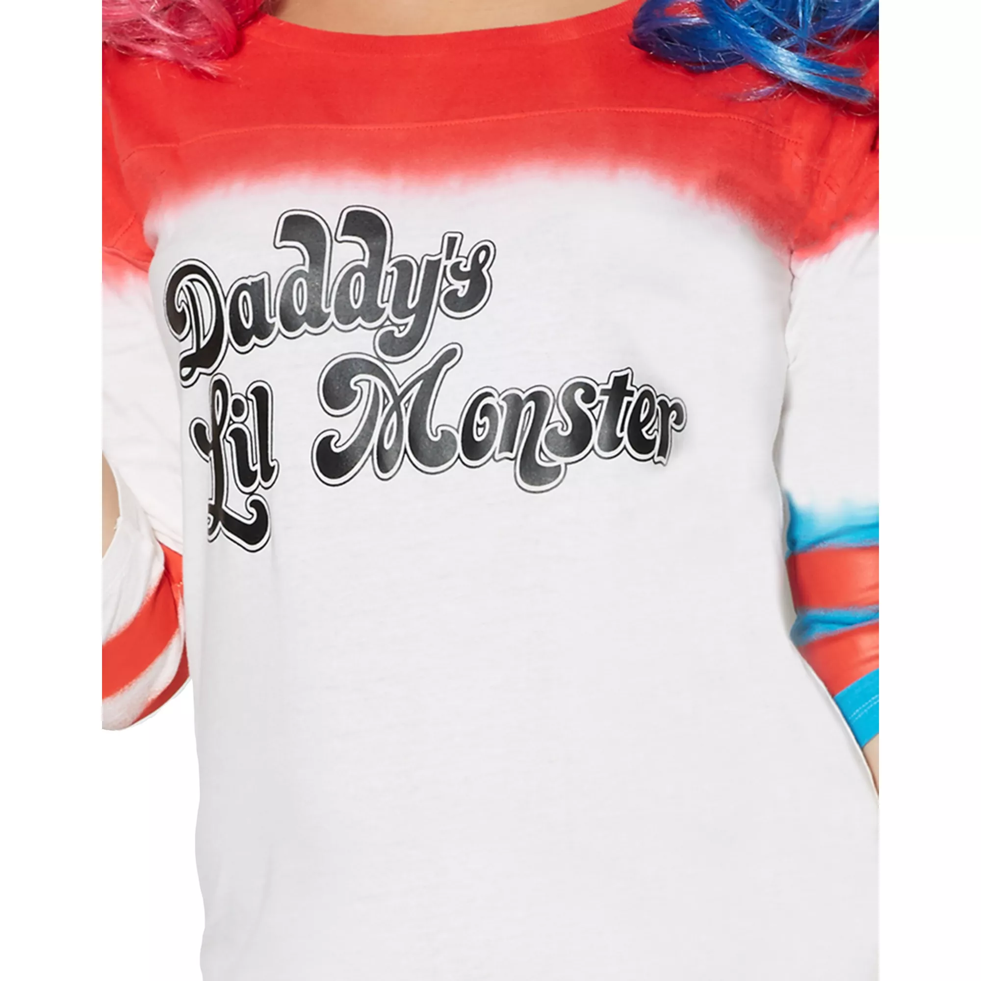 Adult Daddy's Lil Monster Varsity Top - Suicide Squad at Spencer's