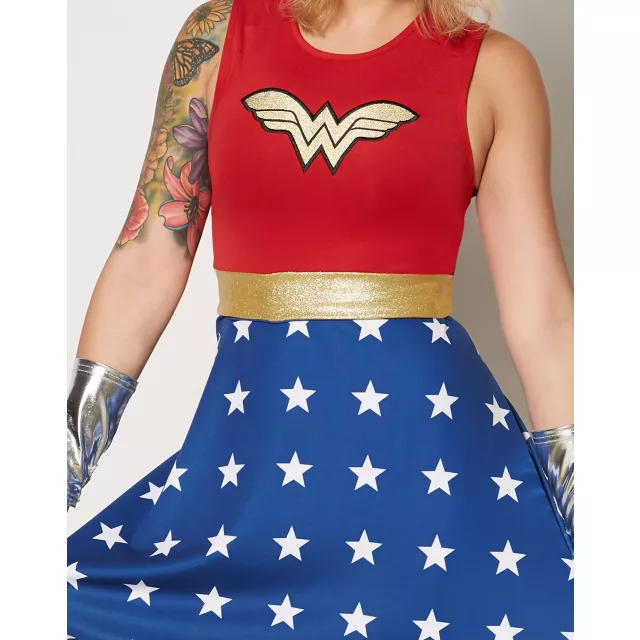 Adult Wonder Woman Scuba Dress - DC Comics at Spirit Halloween