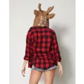Deer Full Mask at Spencer's