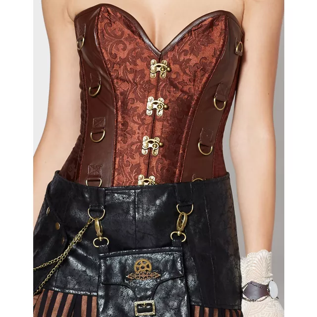 Adult Steampunk Corset at Spencer's