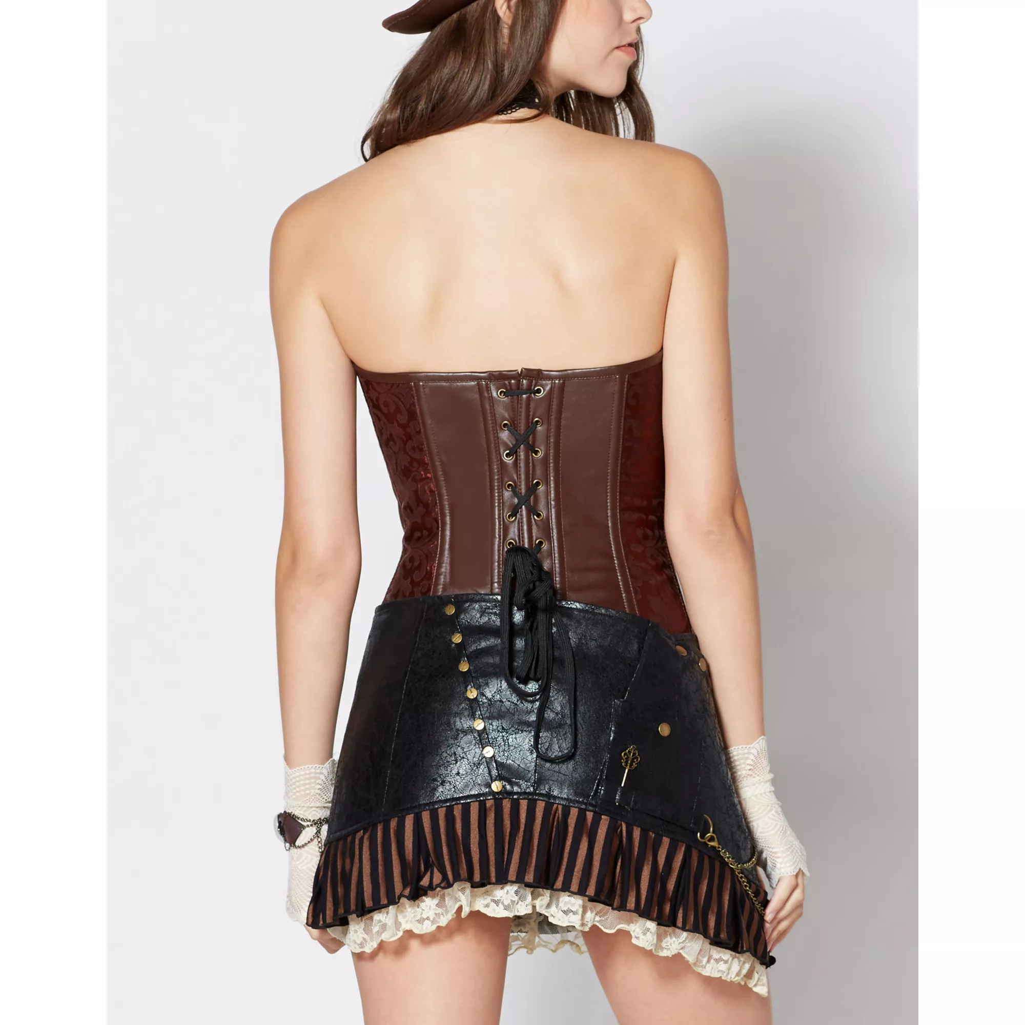 Adult Steampunk Corset at Spencer's