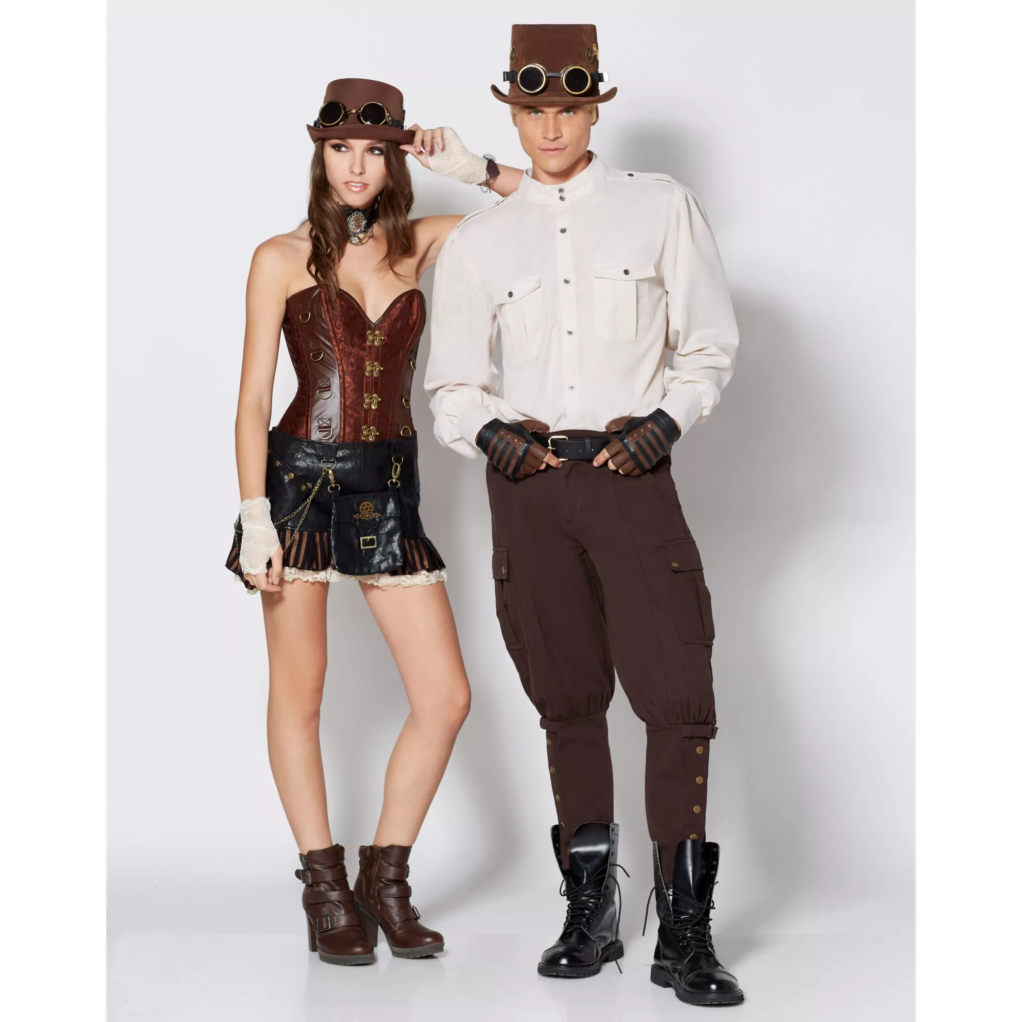 Adult Steampunk Corset at Spencer's