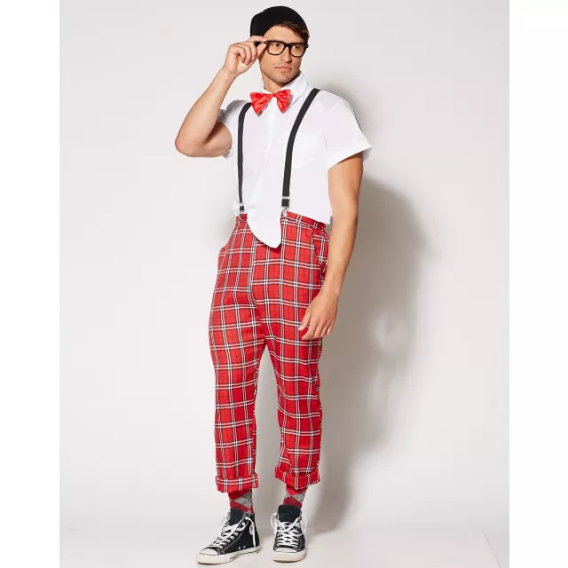 Adult Hipster Nerd Costume