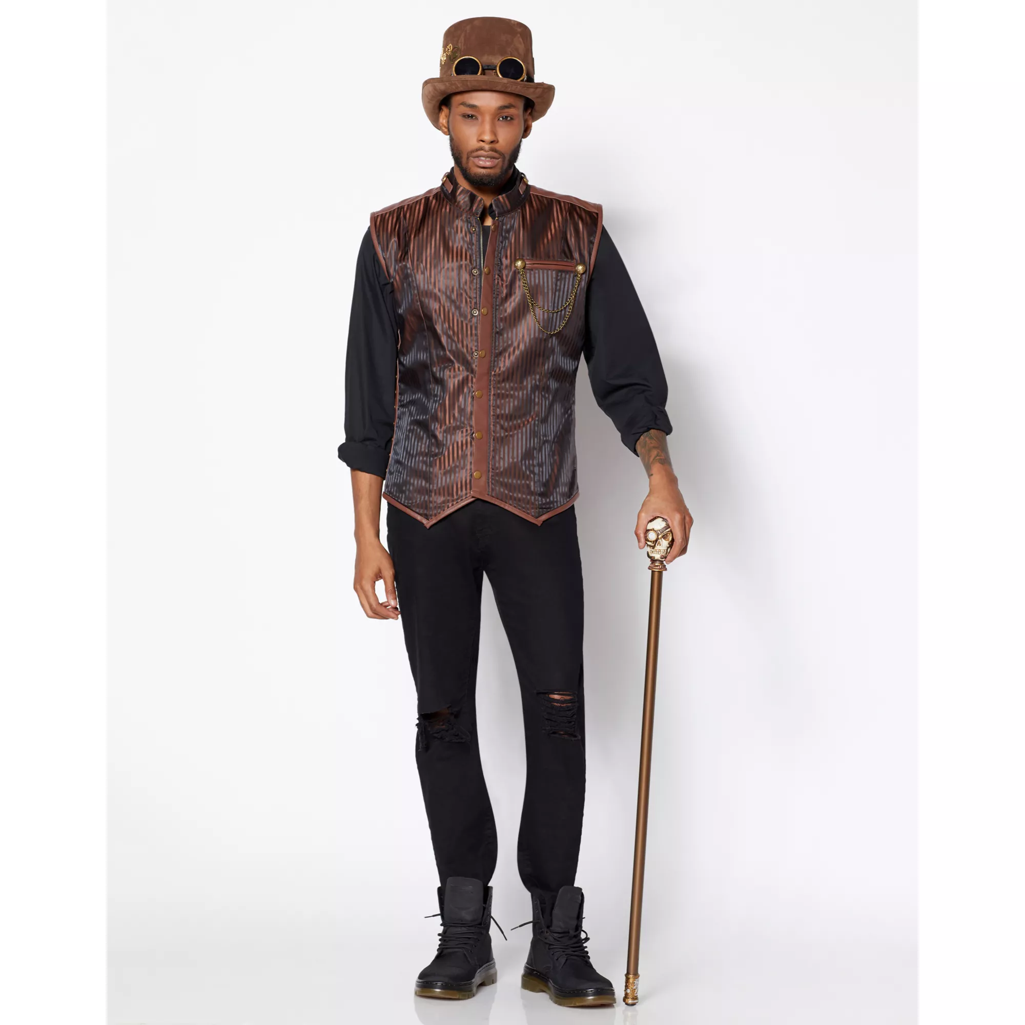 Steampunk Vest at Spencer's