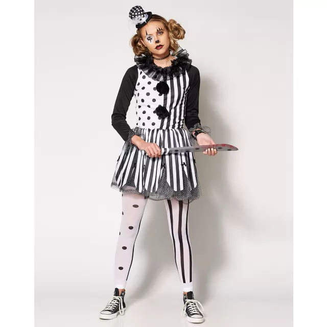 Adult Twisted Trickster Clown Costume at Spencer's