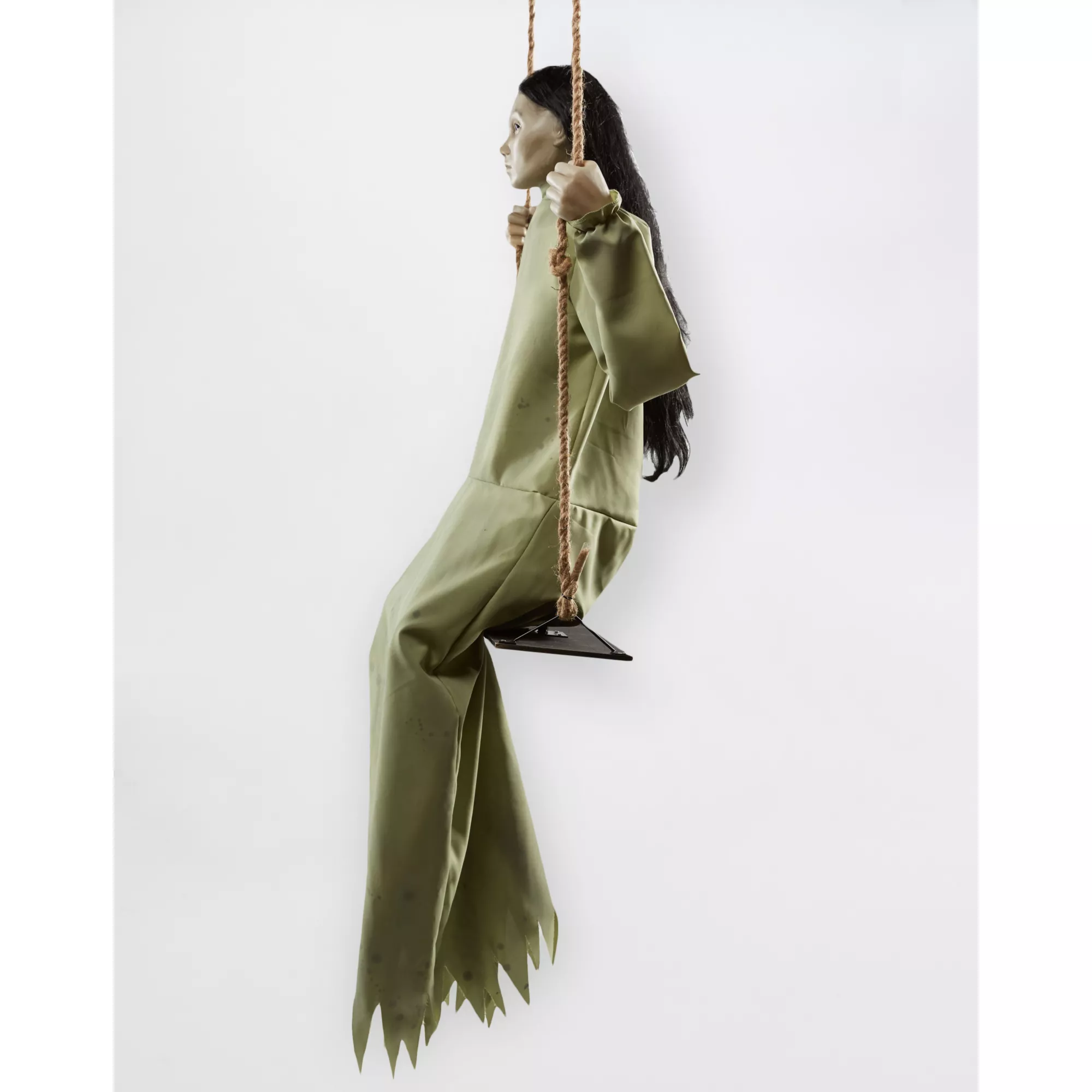 Empty Soul Girl On A Swing Static Prop at Spirit Halloween