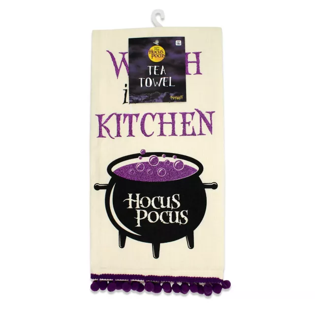 Witch Kitchen Hocus Pocus Dish Towel - Hocus Pocus at Spencer's