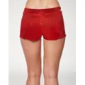 Adult Red Sequin Shorts at Spencer's