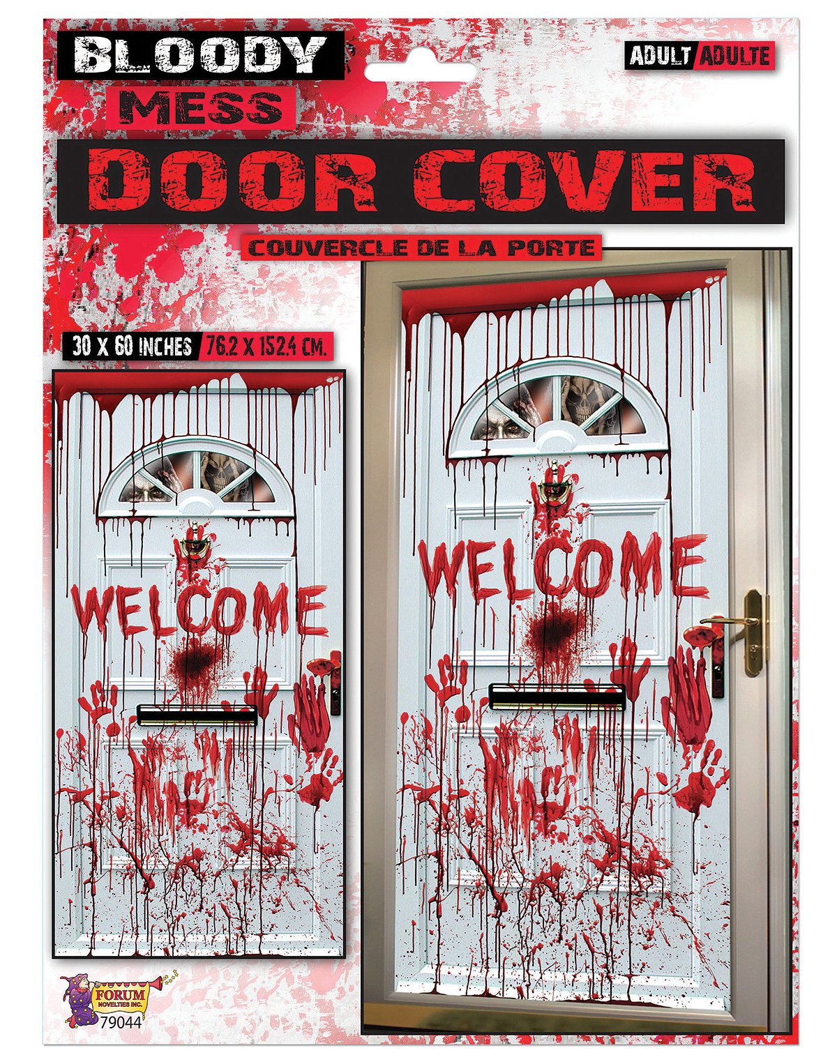 bloody door cover