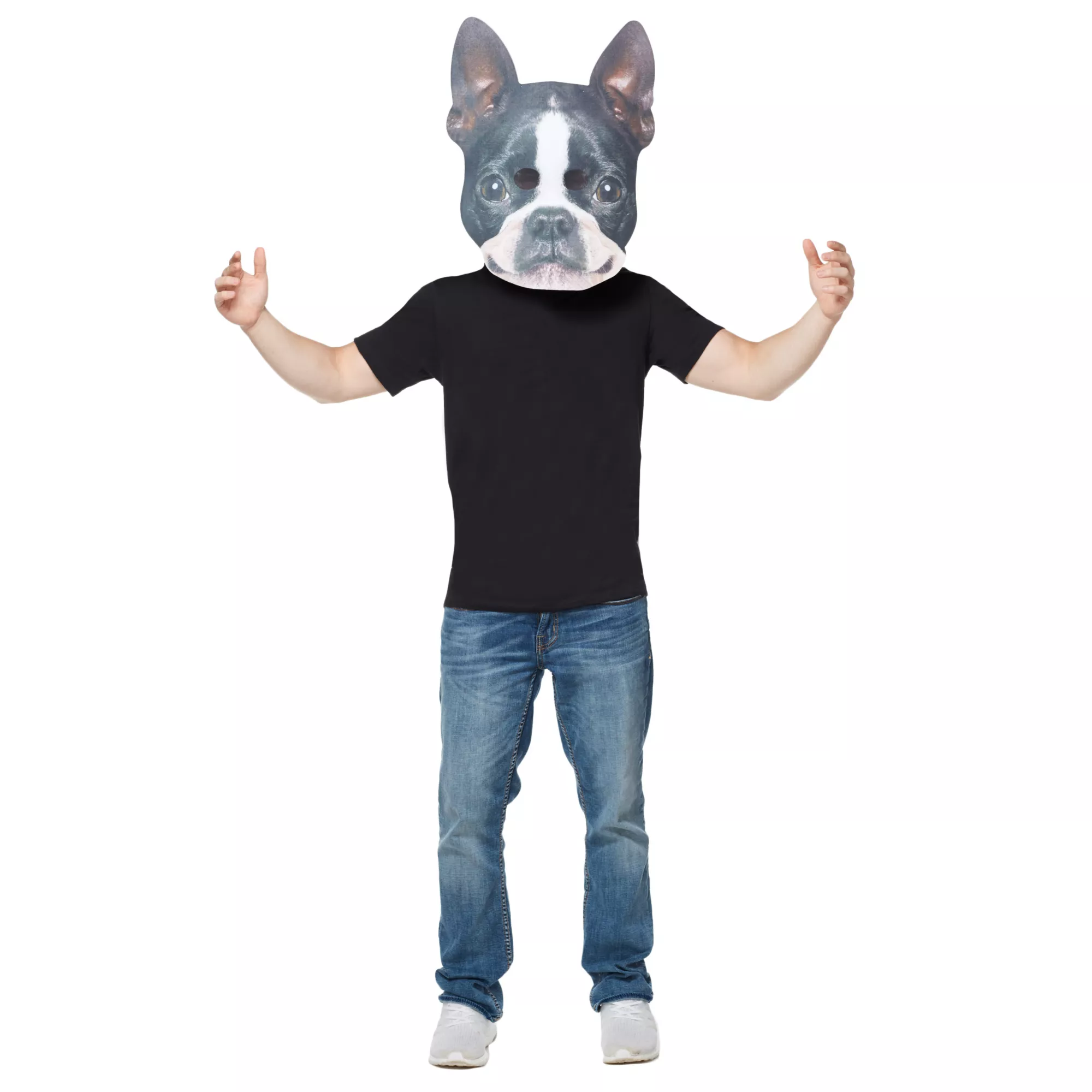 Big Head Foam Dog Half Mask at Spencer's