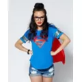 Caped Supergirl T Shirt - DC Comics at Spencer's