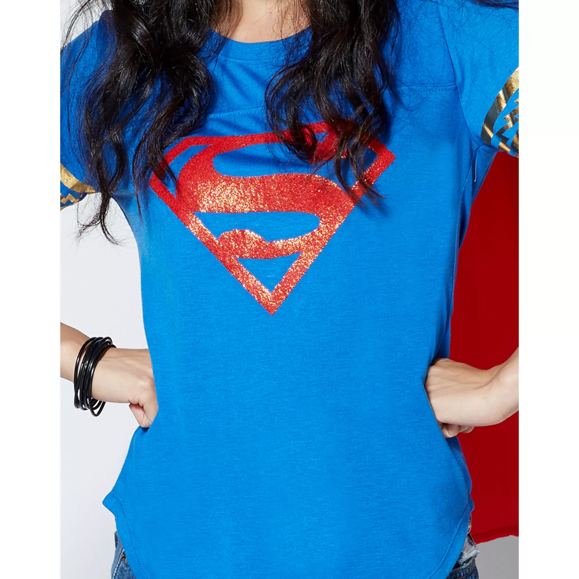 Caped Supergirl T Shirt - DC Comics at Spencer's