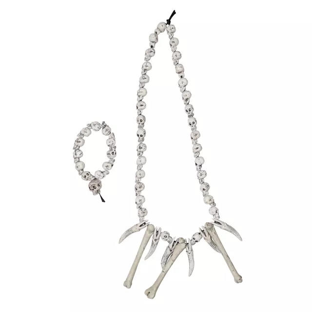 Skull Bone Jewelry Set at Spirit Halloween
