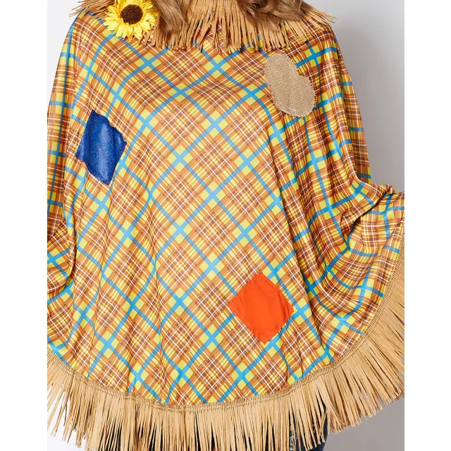Adult Scarecrow Poncho at Spirit Halloween