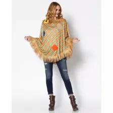 Adult Scarecrow Poncho at Spirit Halloween