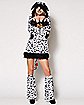Adult Faux Fur Dalmatian Darling Costume