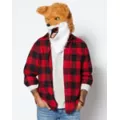 Moving Mouth Fox Full Mask at Spencer's
