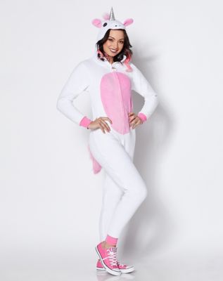 Disney Womens Union Suit Adult Animal Costume Onesie Pajama, Unicorn, Size:  XLarge 