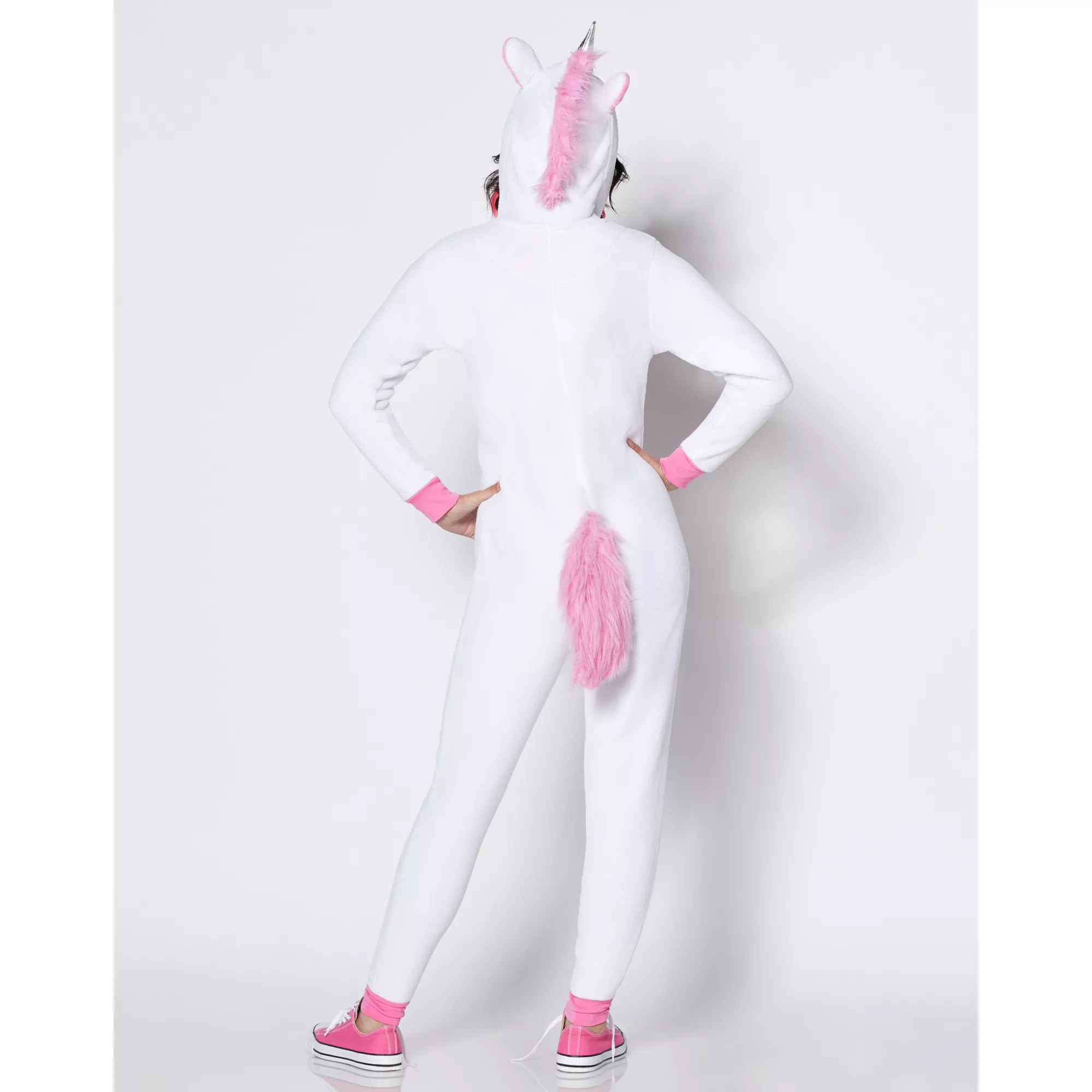 Adult Unicorn Jumpsuit Costume at Spirit Halloween