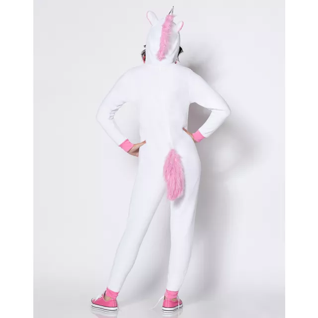 Adult Unicorn Jumpsuit Costume at Spirit Halloween