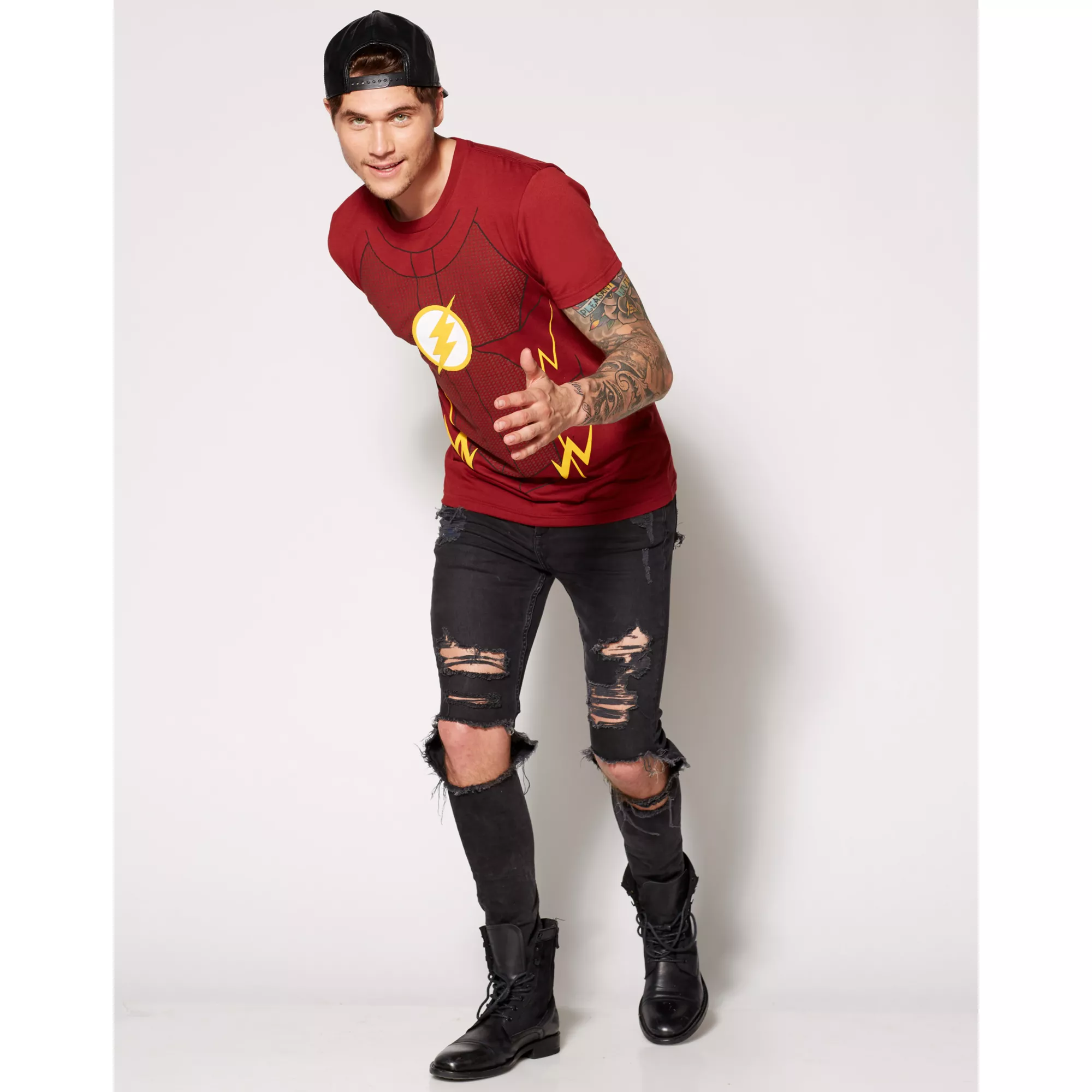 The Flash Costume T Shirt - DC Comics at Spirit Halloween