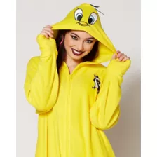 Adult Tweety Bird One Piece Costume - Looney Tunes at Spirit Halloween