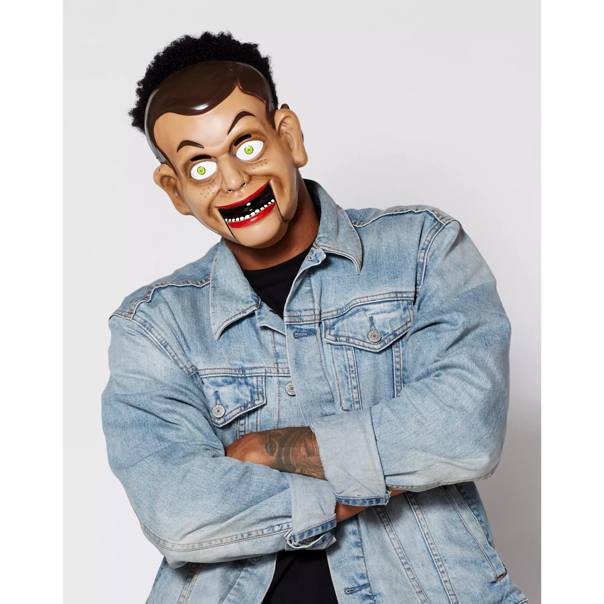 Slappy the Dummy Half Mask - Goosebumps at Spencer's