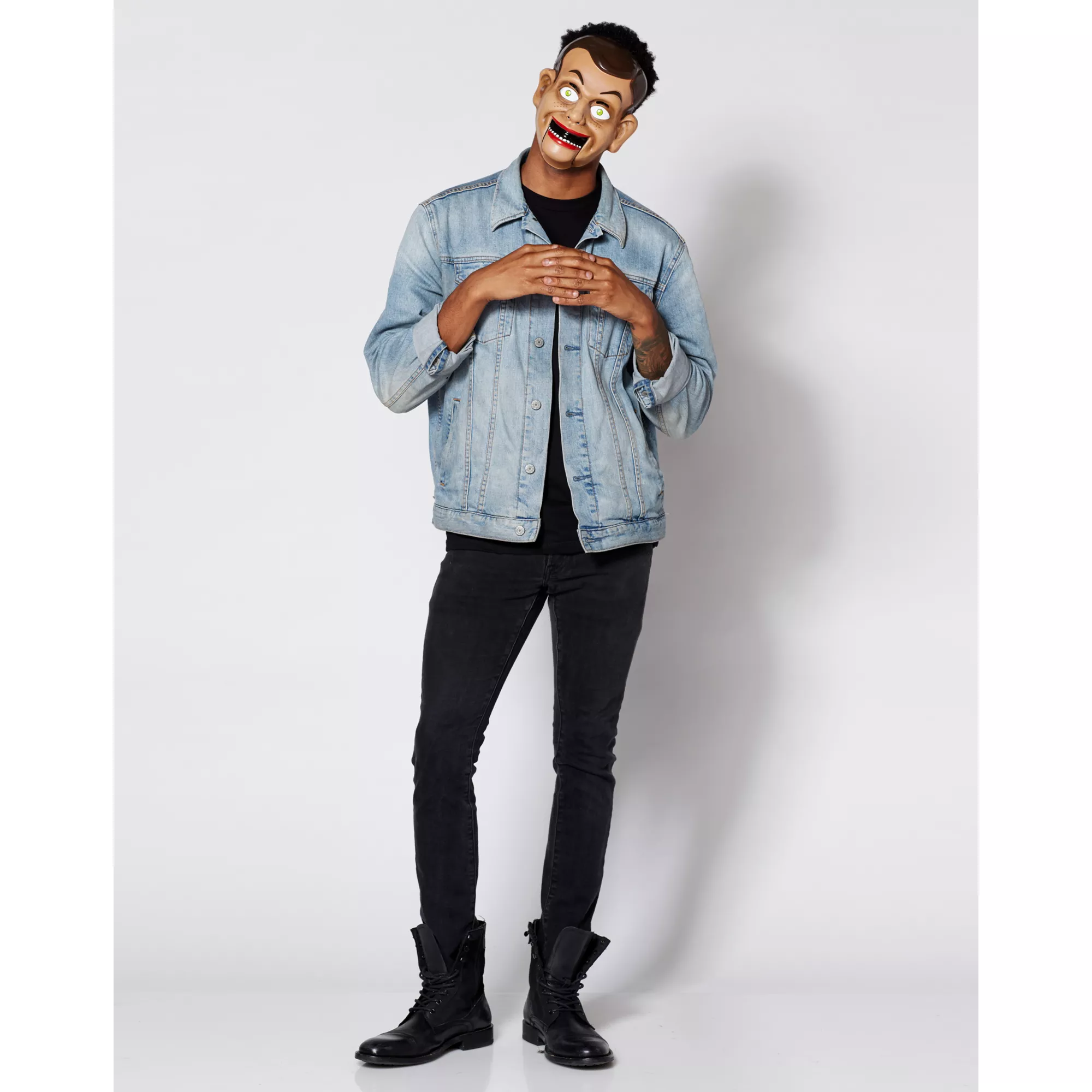 Slappy the Dummy Half Mask - Goosebumps at Spencer's