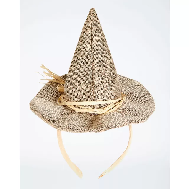 Scarecrow Mini Hat Fascinator at Spencer's